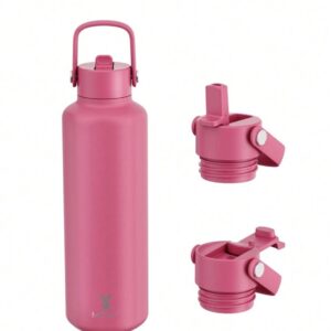 garrafa hexagonal aço inoxidável 710ml